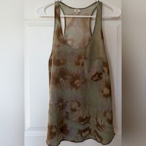 Wilfred Y2K 100 % Silk Tank Top.